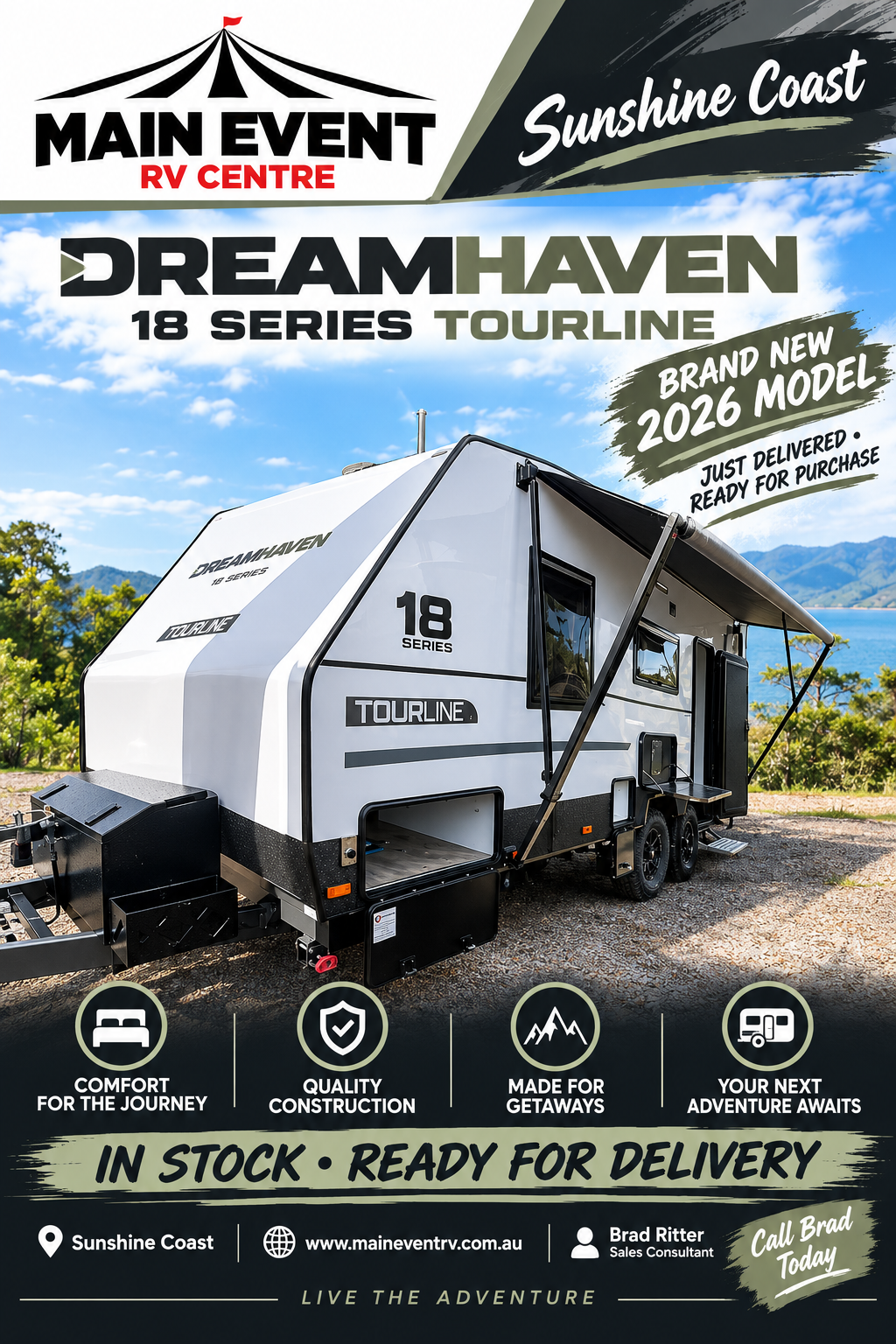 2026 Dreamhaven 18 Series Tourline MY26