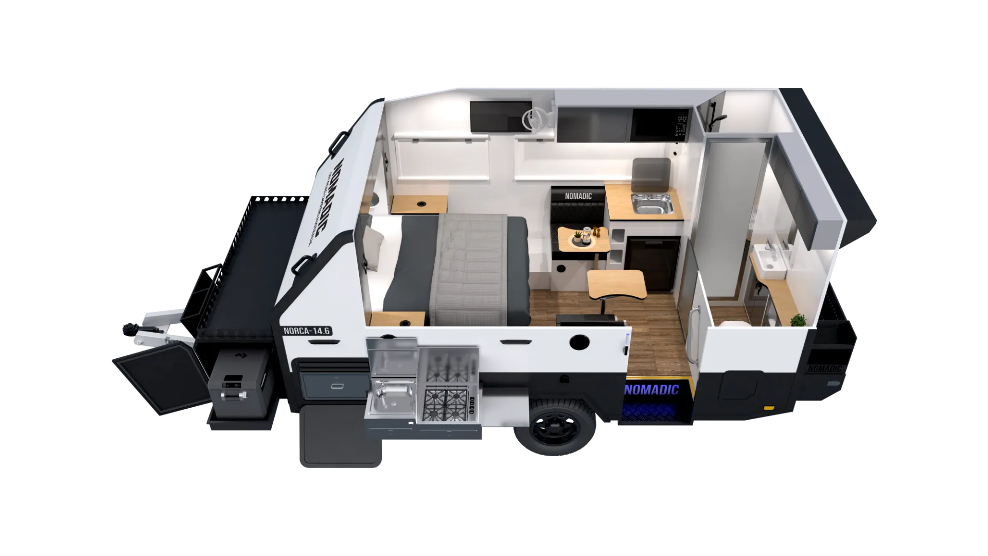 NORCA-14.6 Australis Hard Roof floorplan