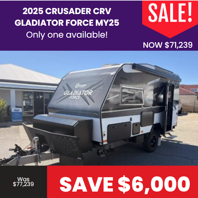 2025 Crusader CRV Gladiator Force MY25
