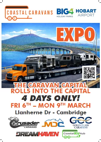 Coastal Caravans Big 4 Hobart Airport Expo