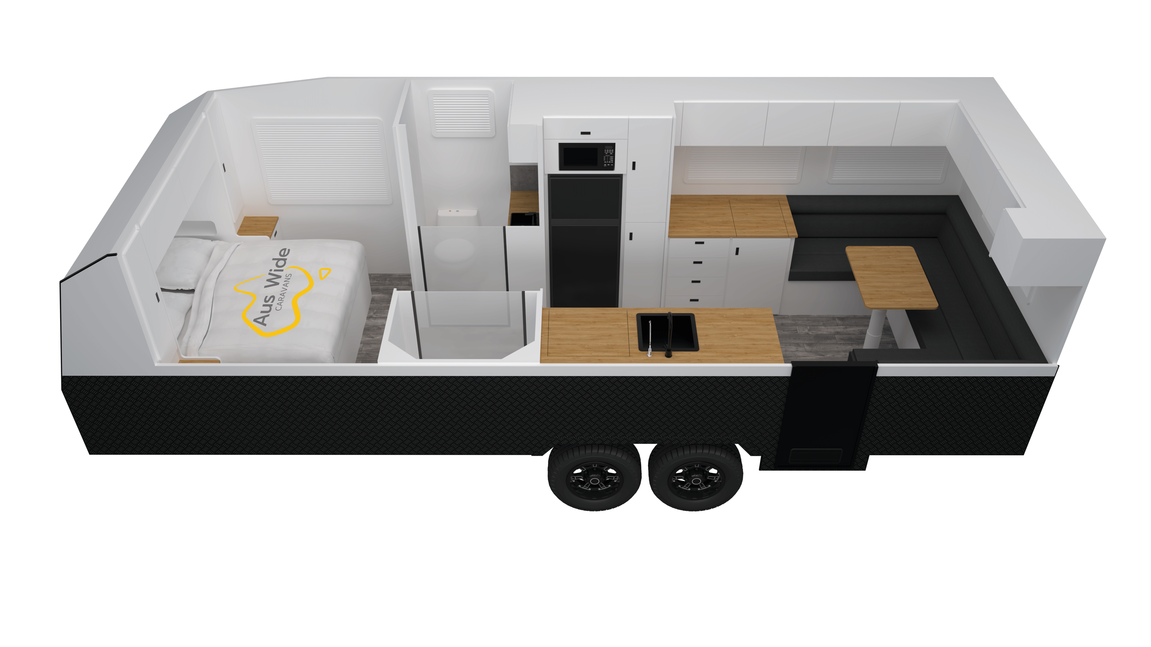23' Couples Rear Club floorplan