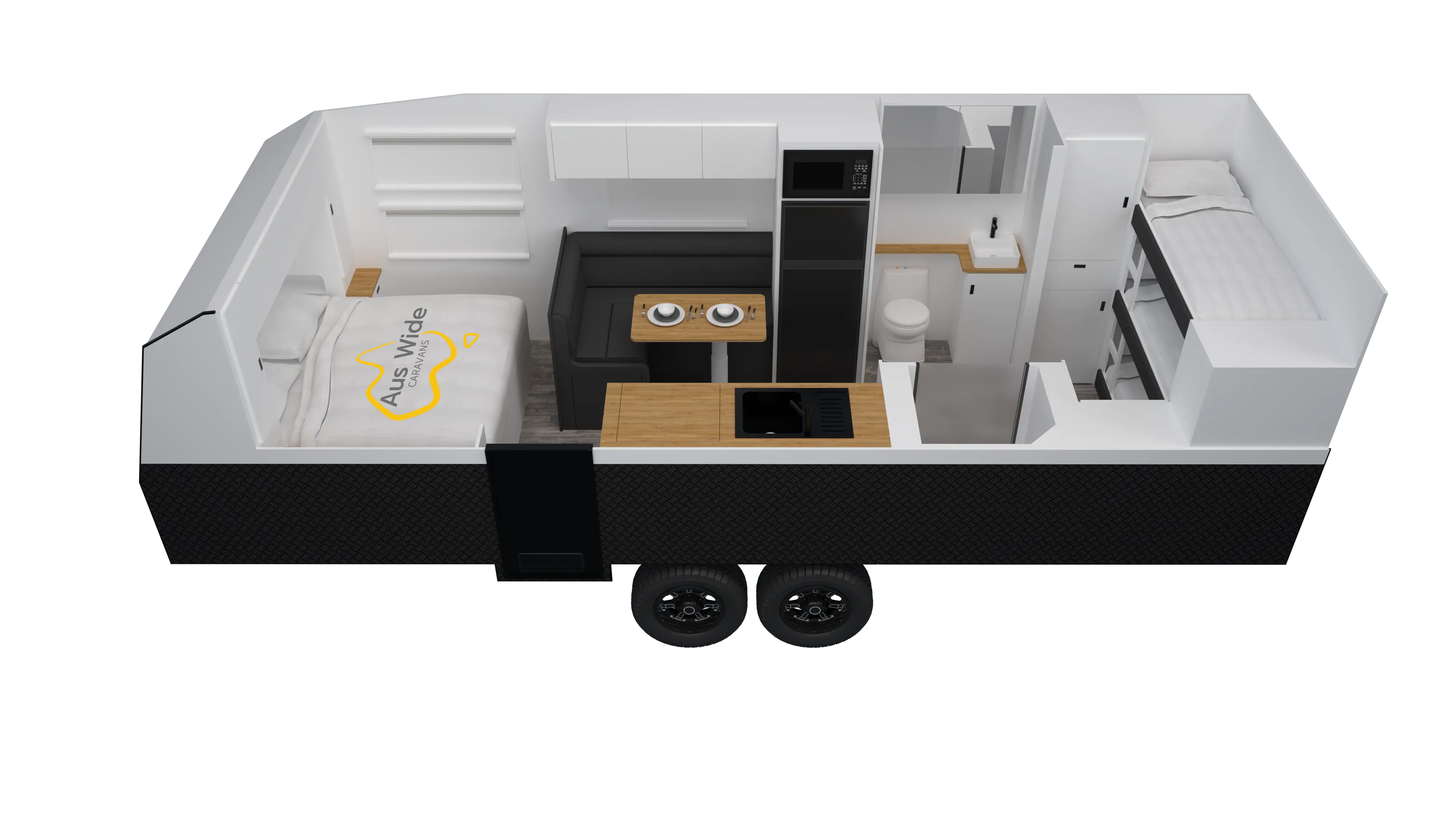 22 Bunkhouse floorplan