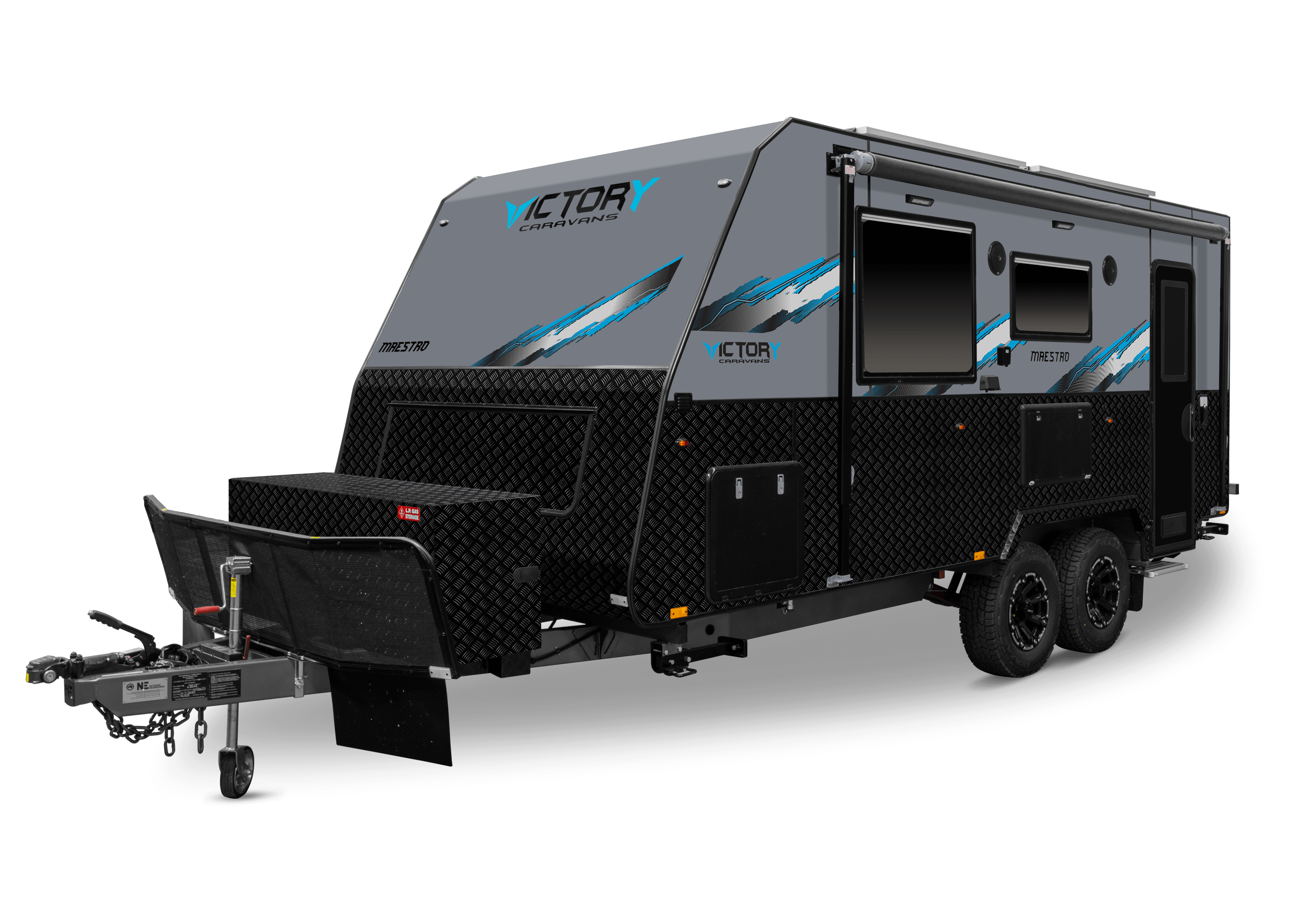 17'6FT Rear Door Bunk Composite (VIC1760RDBC)