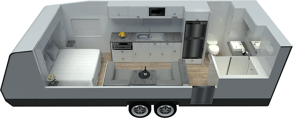 Royal Tourer CF20 B floorplan