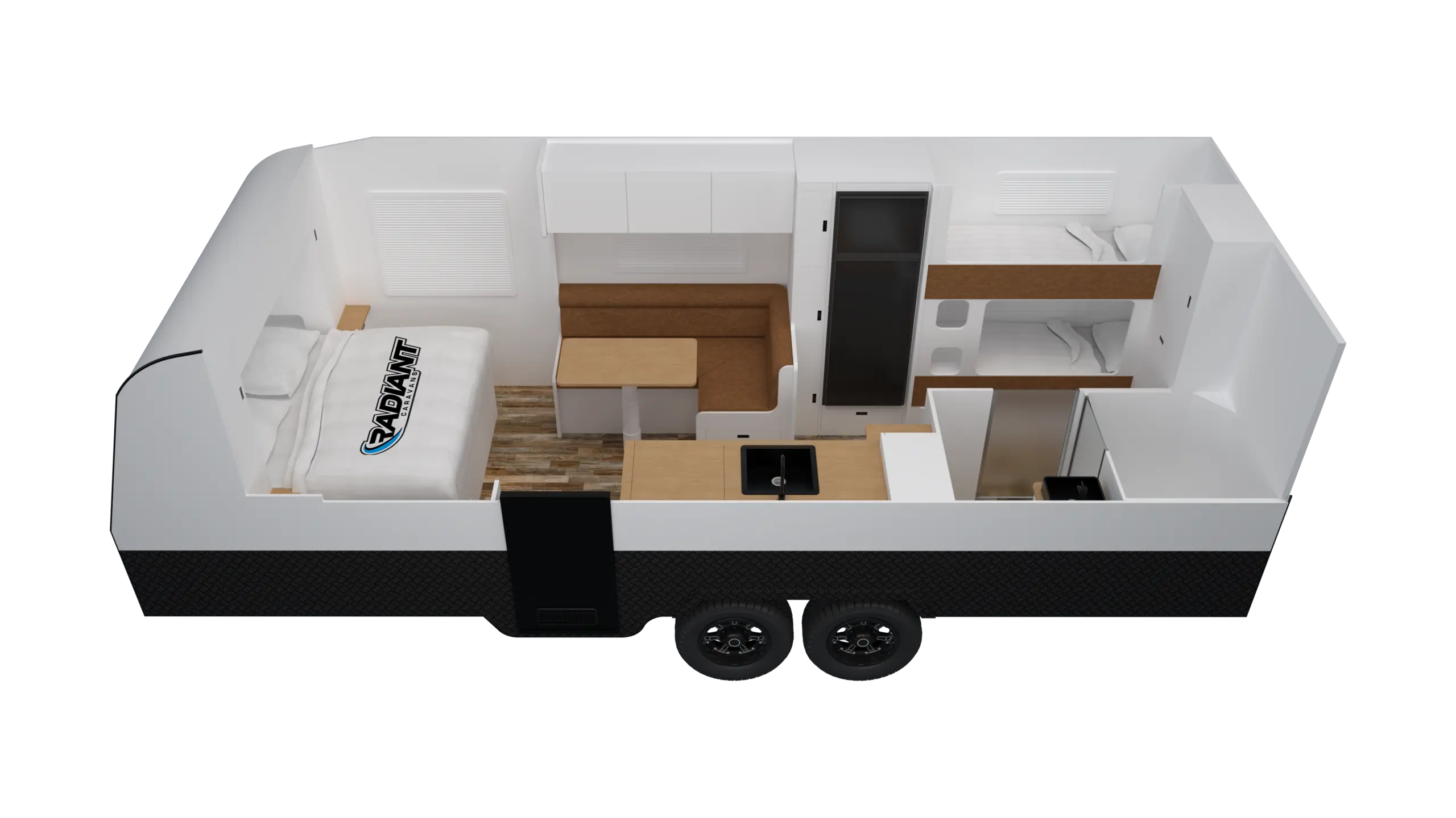 21.6B Bunks - Trekk floorplan