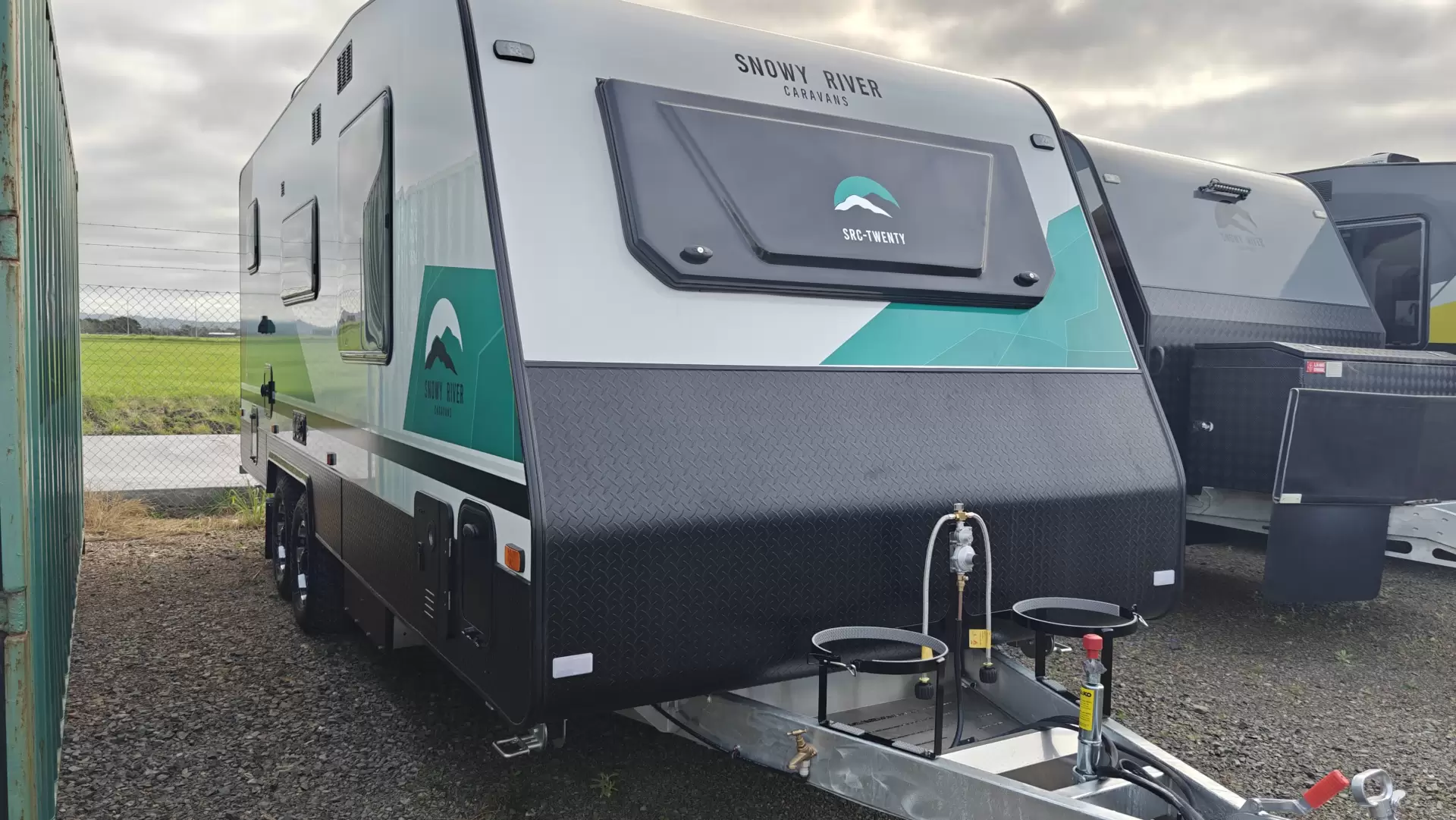 2026 Snowy River SRC-20 Just arrived in stunning Teal with 200ah battery upgrade