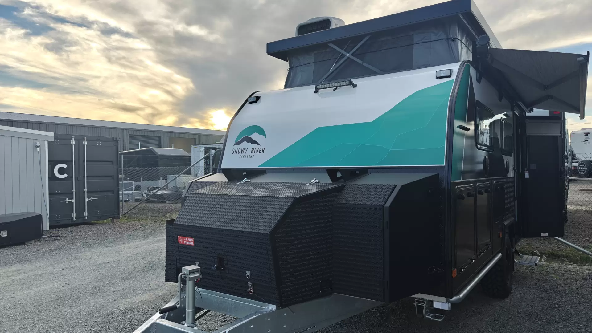 2026 Snowy River SRH-15F with two bunks in a compact off-road unit