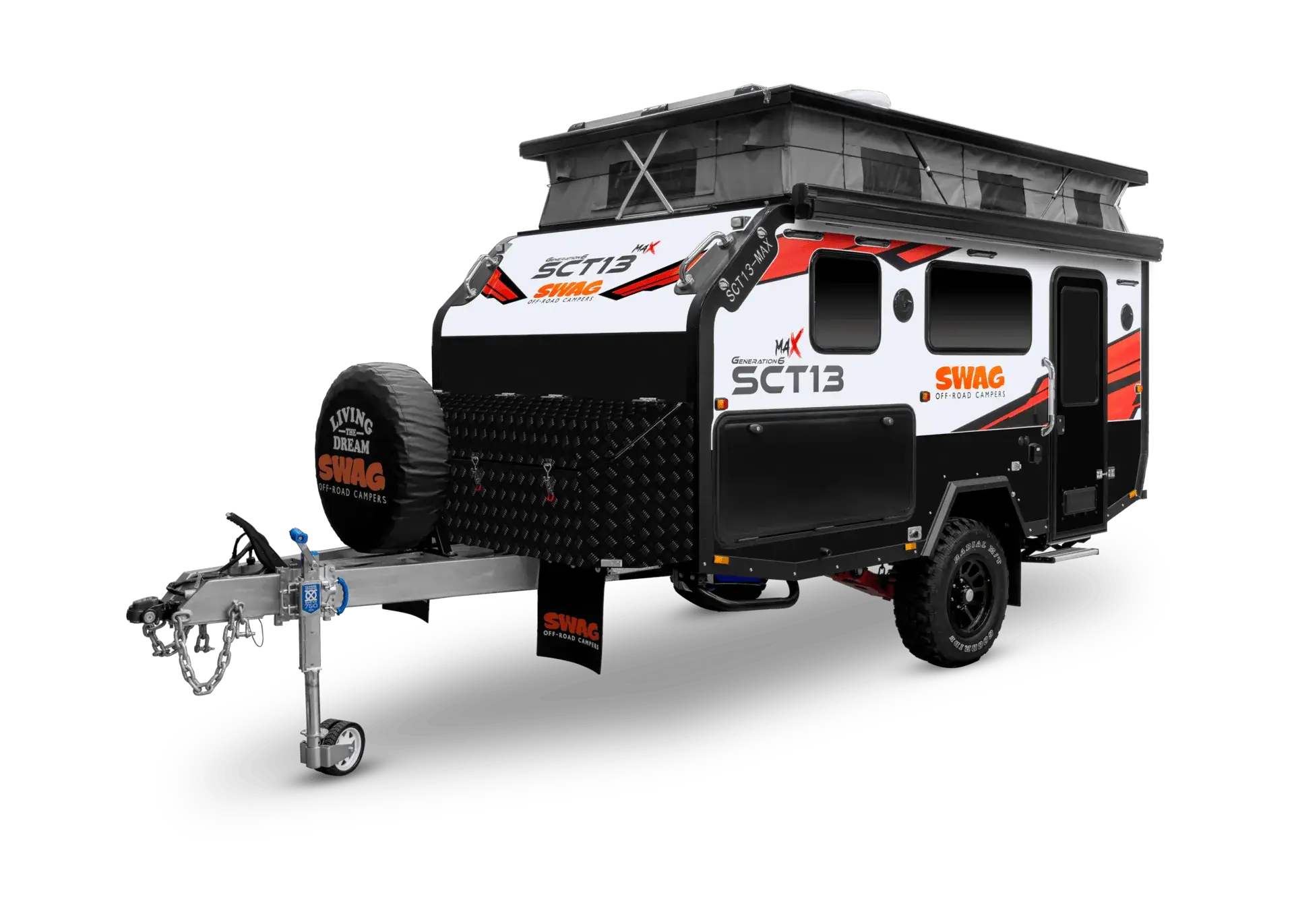 SCT13 OFF-ROAD HYBRID POP-TOP COUPLES