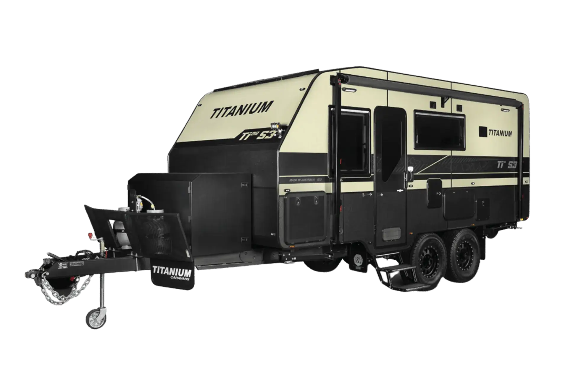 S3 23' Rear Bunk King Bed (23RBD/T)