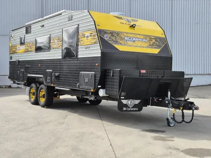 2024 JB Scorpion Sting 22'6 Front DR Family Bunk