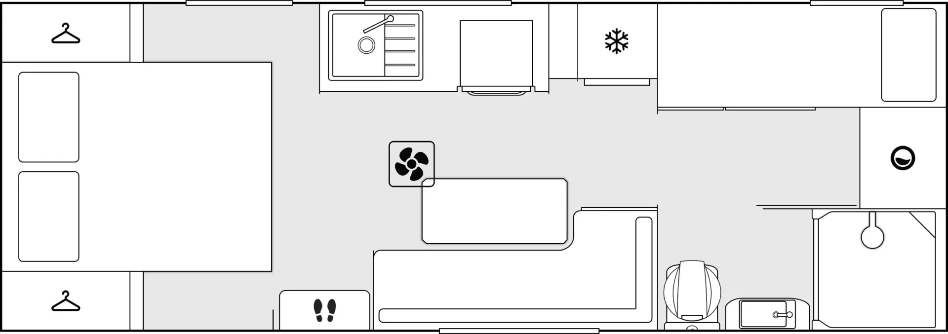 Lifechanger Bunkie floorplan