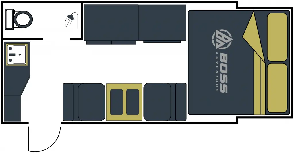 BOSS Barossa 15 floorplan