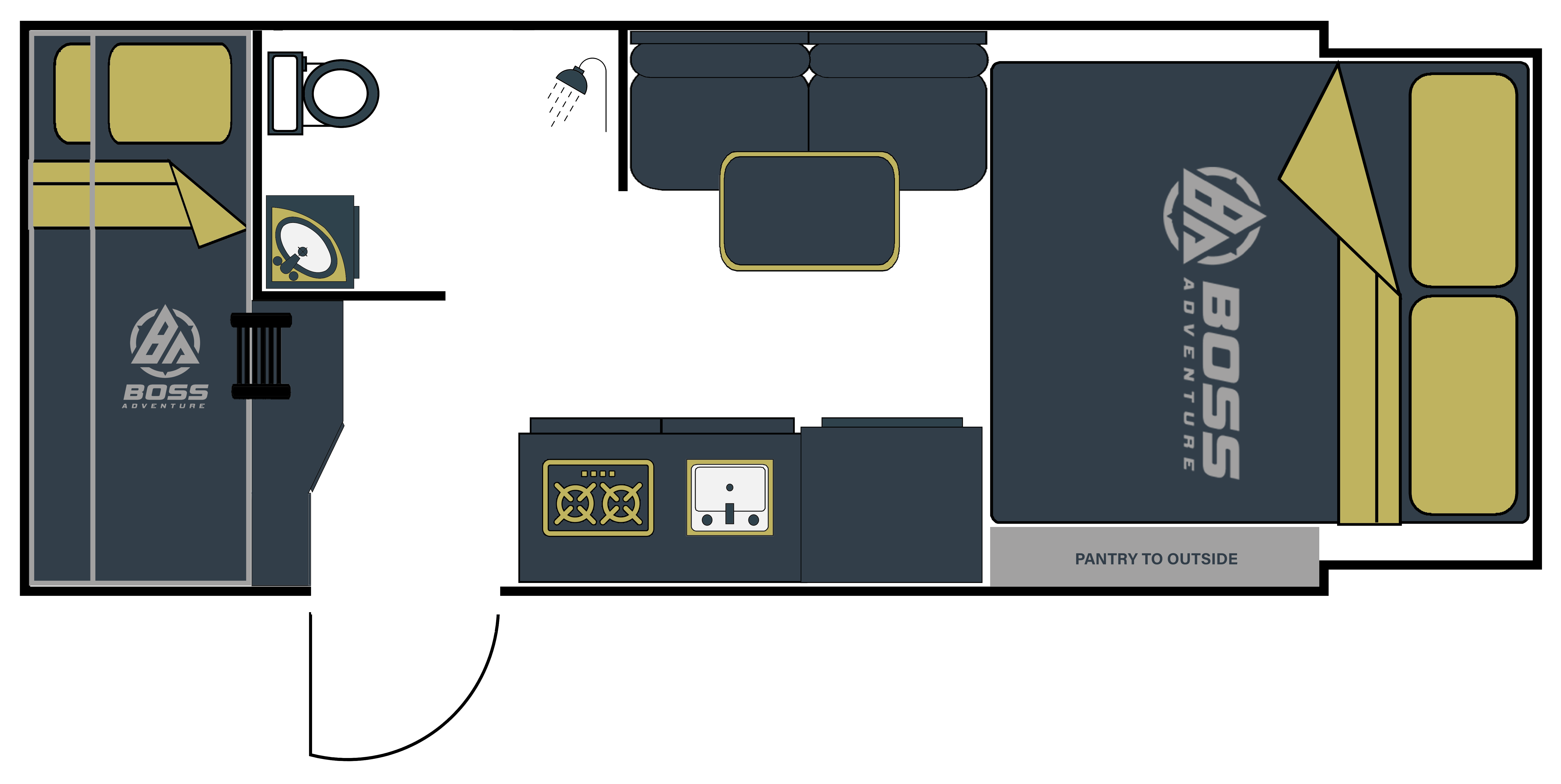 BOSS Pilbara 15+ floorplan