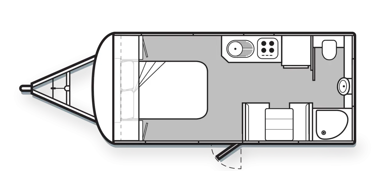 555-1 Double floorplan