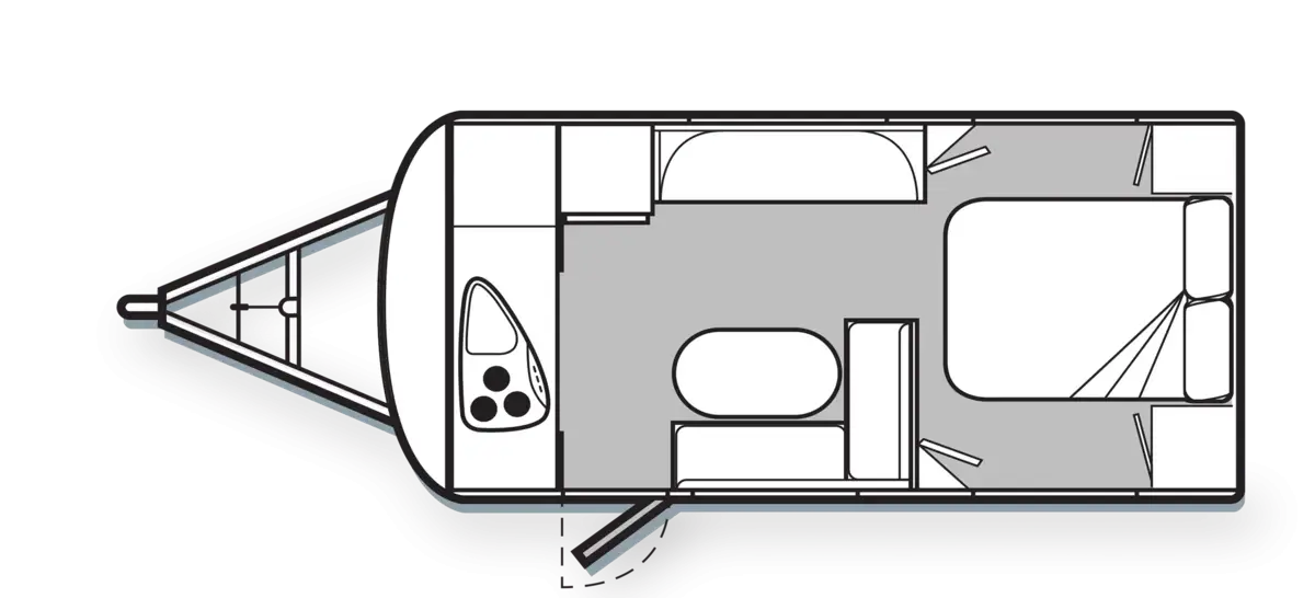 525 Double floorplan