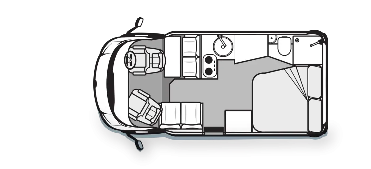 Ovation M3 B Class floorplan