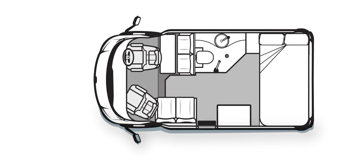 Ovation M4 B Class floorplan