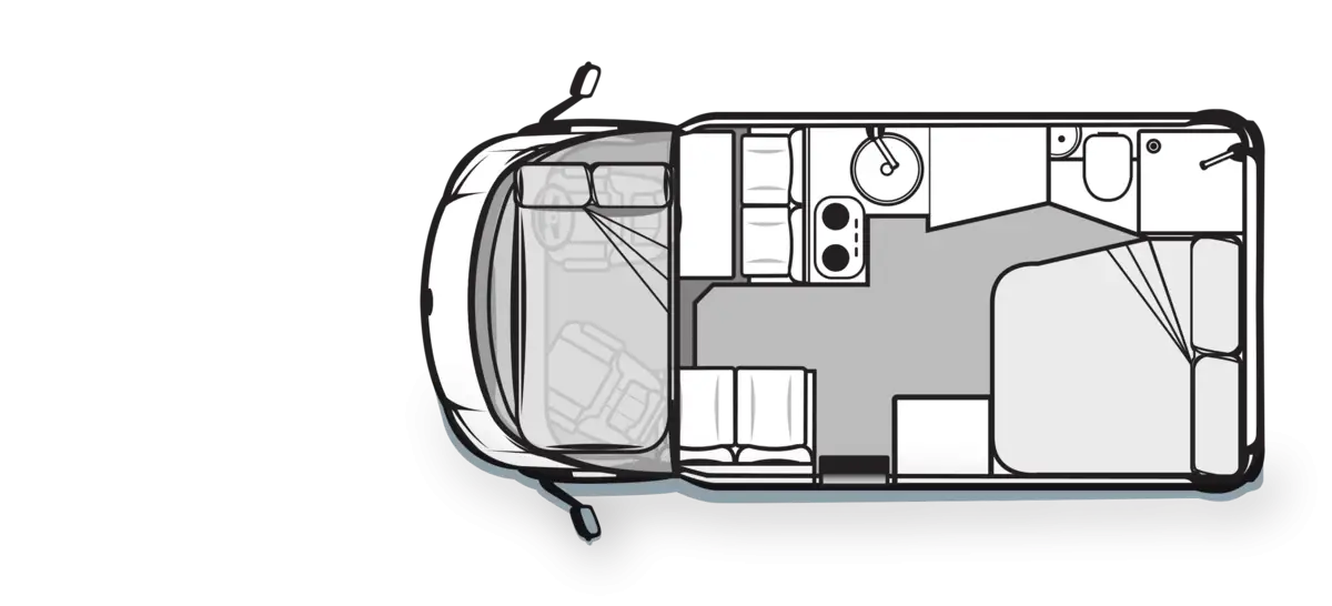 Ovation M3 C Class floorplan