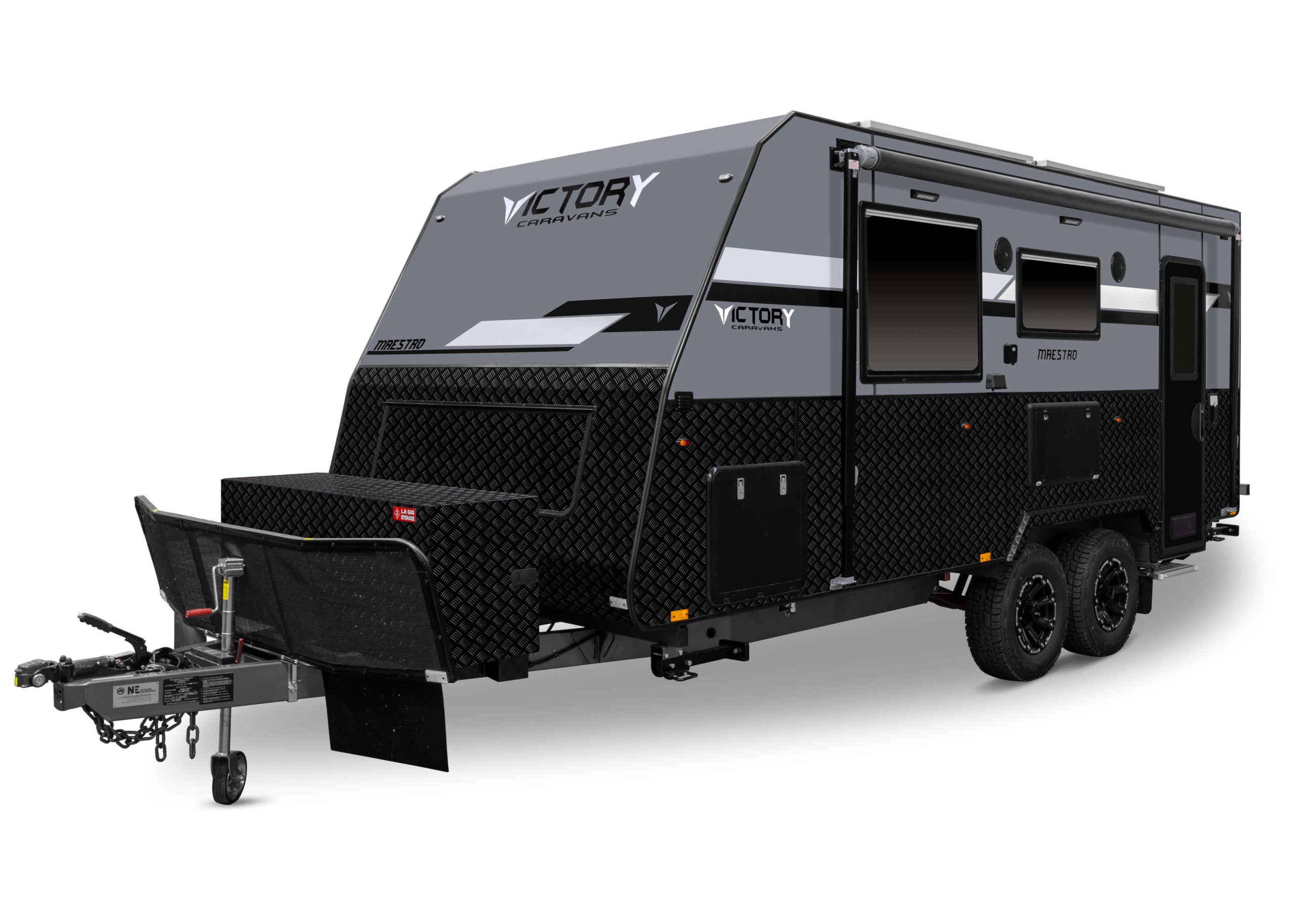 17'6FT Rear Door Bunk Composite (VIC1760RDBC)