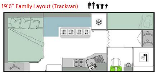 19’6 Family Layout floorplan