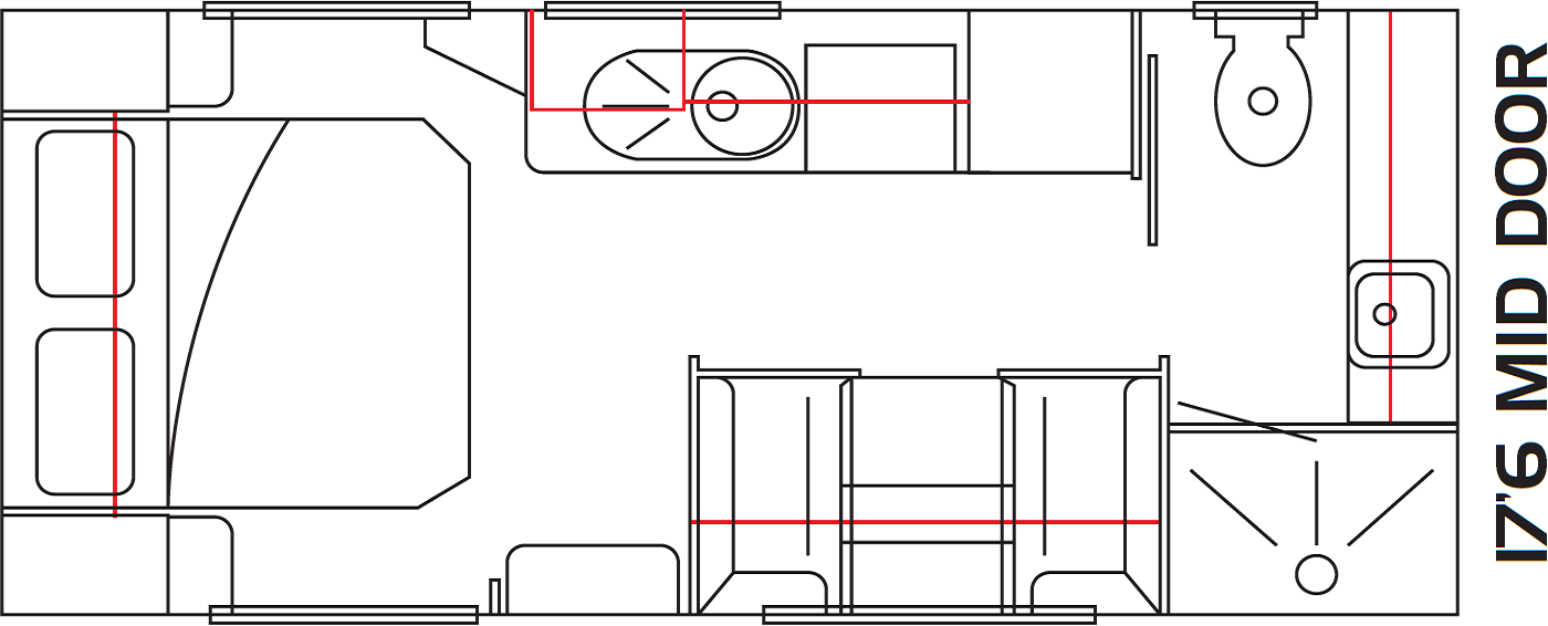 17’6 Mid Door floorplan