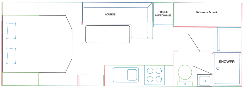 Family Vacation floorplan